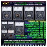 Rare 1999 US Silver Proof Set Graded pr70 DCAM By