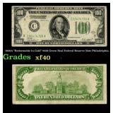 1928A $100 Green Seal Federal Reserve Note "Redeem