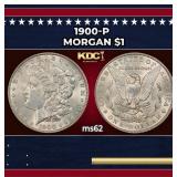 1900-p Morgan Dollar $1 Grades ms62