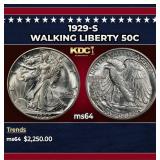 1929-s Walking Liberty Half Dollar 50c ms64 SEGS