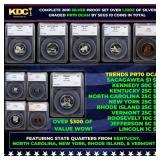 2001 US Silver Proof Set Graded pr70 DCAM By SEGS