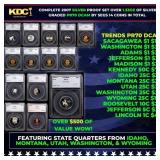 2007 US Silver Proof Set Graded pr70 DCAM By SEGS