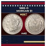 1885-o Morgan Dollar $1 Grades ms62