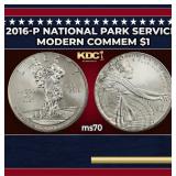 2016-p National Park Service Modern Commem Dollar