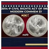2014-P Civil Rights Act Of 1964 Modern Commem Doll