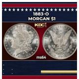 1883-o Morgan Dollar $1 Grades ms64