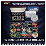 Tropical Fish Freshwater Aquarium 15 Piece Coloriz