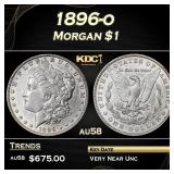 1896-o Morgan Dollar $1 Grades au58