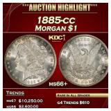 1885-cc Morgan Dollar $1 ms66+ SEGS