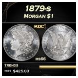 1879-s Morgan Dollar $1 Grades ms66
