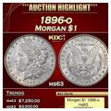 1896-o Morgan Dollar $1 ms63 USCG