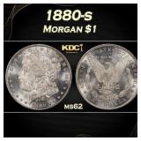 1880-s Morgan Dollar $1 Grades ms62