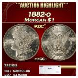 1882-o Morgan Dollar $1 ms66+ SEGS