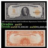 1907 Teehee/Burke $10 Large Size Gold Certificate