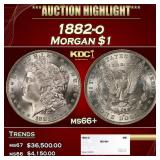 1882-o Morgan Dollar $1 ms66+ SEGS