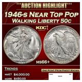 1946-s Walking Liberty Half Dollar Near Top Pop 50