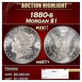 1880-s Morgan Dollar $1 ms67+ SEGS