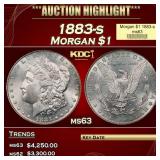 1883-s Morgan Dollar $1 ms63 USCG