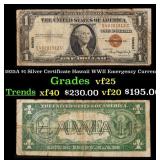 1935A $1 Silver Certificate Hawaii WWII Emergency