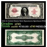 1923 Speelman/White $1 United States Note Grades x