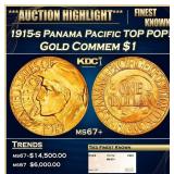 1915-s Panama Pacific Gold Commem Dollar TOP POP!
