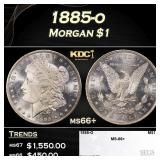 1885-o Morgan Dollar $1 ms66+ SEGS