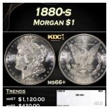 1880-s Morgan Dollar $1 ms66+ SEGS