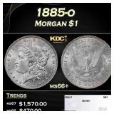 1885-o Morgan Dollar $1 ms66+ SEGS