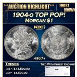 1904-o Morgan Dollar TOP POP! $1 ms67+ SEGS