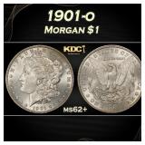 1901-o Morgan Dollar $1 Grades ms62+