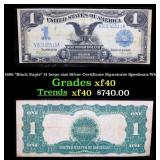 1899 $1 large size Silver Certificate "Black Eagle