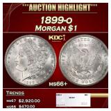 1899-o Morgan Dollar $1 ms66+ SEGS
