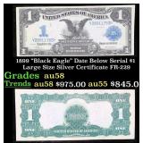 1899 $1 large size Silver Certificate "Black Eagle