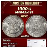 1900-o Morgan Dollar $1 ms66+ SEGS
