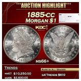 1880-p Morgan Dollar Near Top Pop $1 ms66+ SEGS