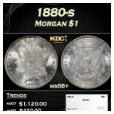 1880-s Morgan Dollar $1 ms66+ SEGS