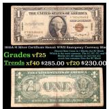 1935A $1 Silver Certificate Hawaii WWII Emergency