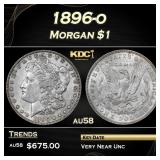 1896-o Morgan Dollar $1 Grades au58