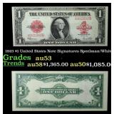 1923 Speelman/White $1 United States Note Grades S