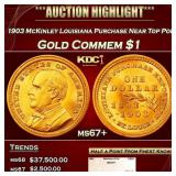 1903 McKinley Louisiana Purchase Gold Commem Dolla