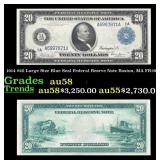 1914 FR-965 $20 Large Size Blue Seal Federal Resrv