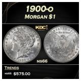 1900-o Morgan Dollar $1 Grades ms66