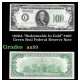 1928A $100 Green Seal Federal Reserve Note Grades