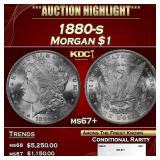 1880-s Morgan Dollar $1 ms67+ SEGS