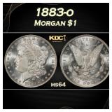 1883-o Morgan Dollar $1 Grades ms64