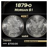 1879-o Morgan Dollar $1 Grades ms64