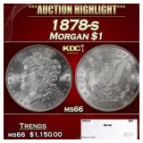 1878-s Morgan Dollar $1 ms66 SEGS