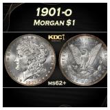 1901-o Morgan Dollar $1 Grades ms62+