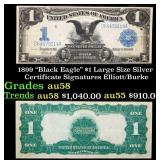 1899 $1 large size Silver Certificate "Black Eagle