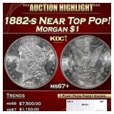 1882-s Morgan Dollar Near Top Pop! $1 ms67+ SEGS